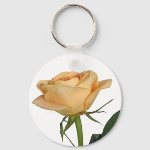 Beautifull yellow rose key ring