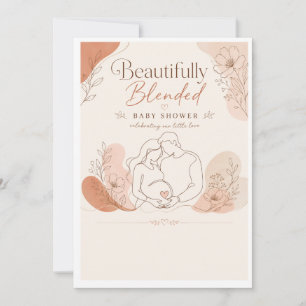 Beautifully Blended Baby Shower Invitation