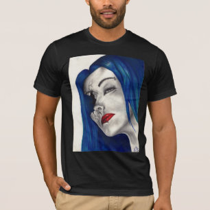 Beautifully Broken Fantasy Girl Horror Gothic Art T-Shirt