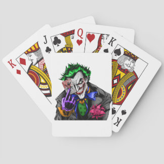 Beautifully designed joker playing cards zazzer