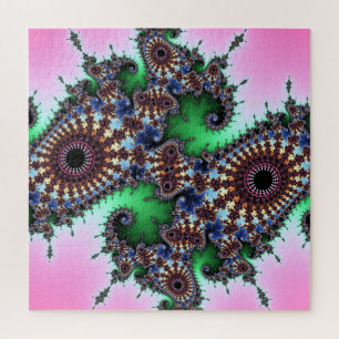 Beautifully Detailed Julia Fractal Jigsaw Puzzle