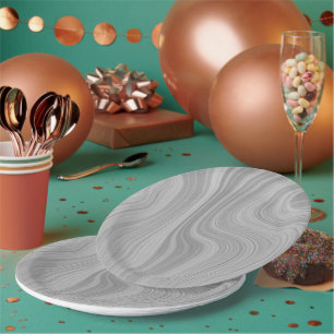 Beautifully Disposable: Round Paper Plates 
