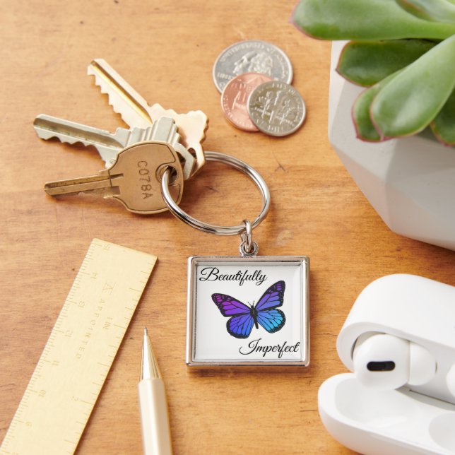 Beautifully Imperfect Key Ring (Desk)