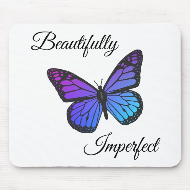 Beautifully Imperfect Mouse Mat (Front)