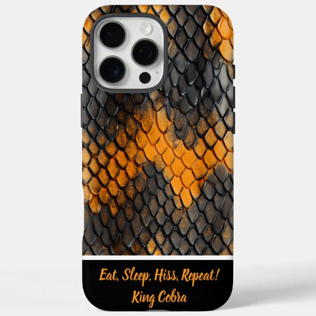 Beautifully patterned snakeskin in warm colours Case-Mate iPhone case (Back)