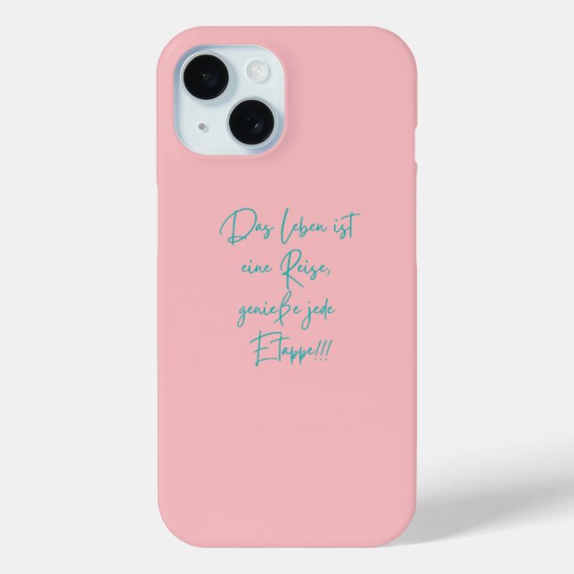 Beautifully Simple iPhone Case (Back)