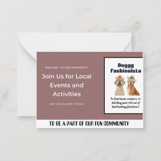 Beautify Fun Doggy  Card