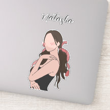 Beauty Aesthetic Girl Customisable