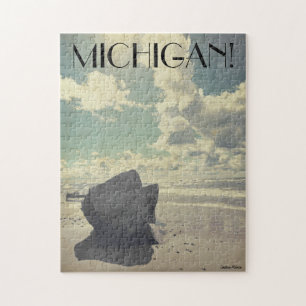 Beauty Along Lake Michigan Jigsaw Puzzle
