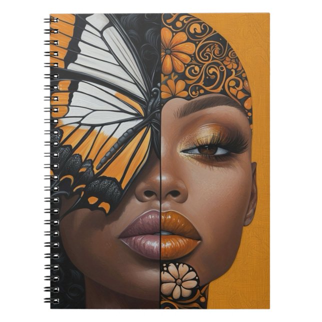Beauty and Butterflies Notebook19 Notebook (Front)