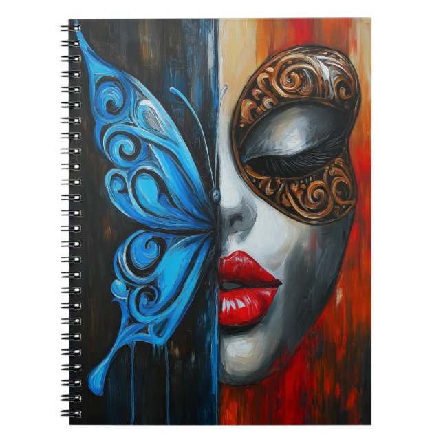 Beauty and Butterflies Notebook4 Notebook (Front)