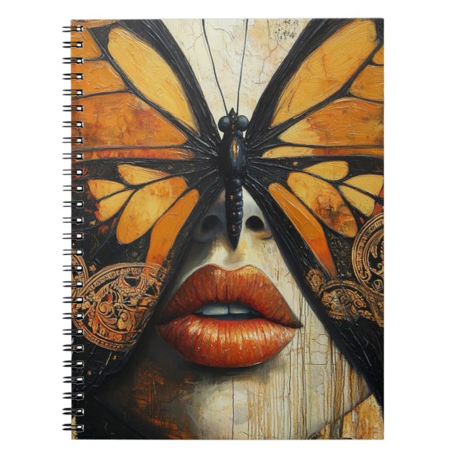Beauty and Butterflies Notebook9 Notebook (Front)
