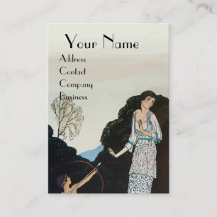 BEAUTY AND CUPID - FASHION DESIGNER MAKEUP ARTIST BUSINESS CARD