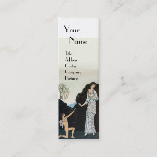 BEAUTY AND CUPID -  FASHION DESIGNER MAKEUP ARTIST MINI BUSINESS CARD