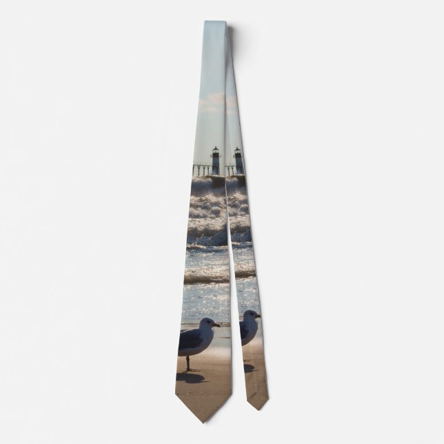 Beauty And Force Neck Tie (Front)