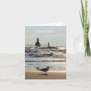 Beauty And Force Thank You Card