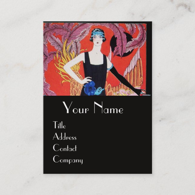 BEAUTY AND PHOENIX,FASHION DESIGNER MAKE UP ARTIST BUSINESS CARD (Front)