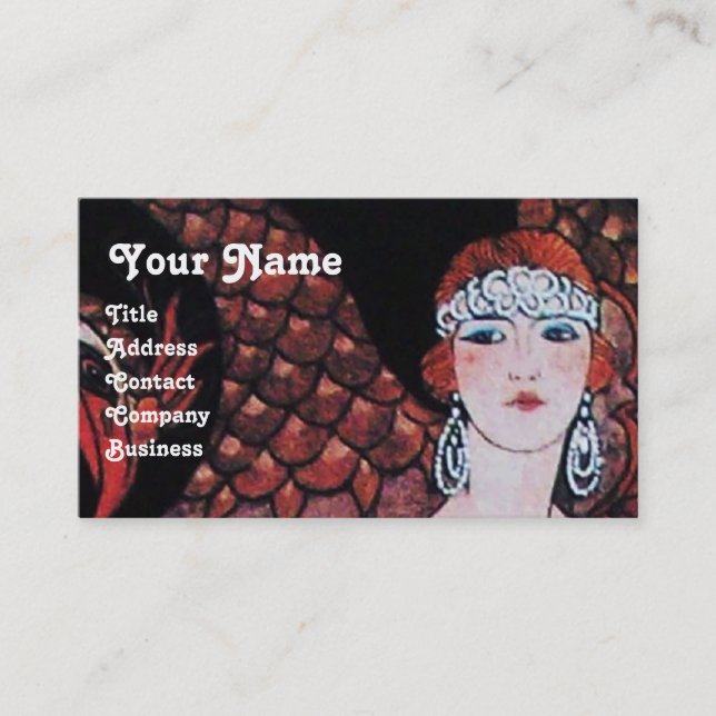 BEAUTY AND PHOENIX,FASHION DESIGNER MAKE UP ARTIST BUSINESS CARD (Front)