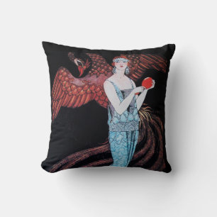 BEAUTY AND PHOENIX,FASHION DESIGNER MAKE UP ARTIST CUSHION