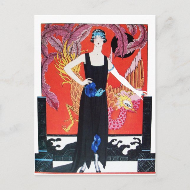 BEAUTY AND PHOENIX,FASHION DESIGNER MAKE UP ARTIST POSTCARD (Front)
