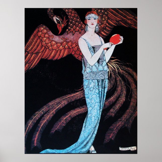 BEAUTY AND PHOENIX,FASHION DESIGNER MAKE UP ARTIST POSTER (Front)