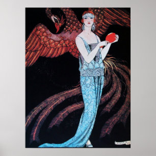BEAUTY AND PHOENIX,FASHION DESIGNER MAKE UP ARTIST POSTER