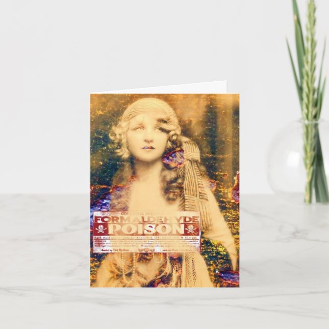 Beauty and Poison, Birthday Card (Front)