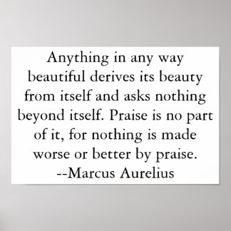 Beauty and Praise Poster