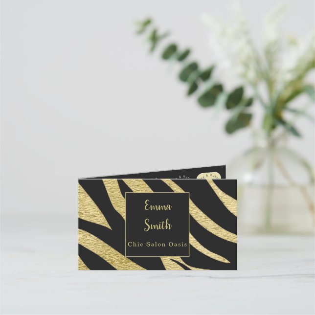  Beauty and Salon loyalty Card (Front)