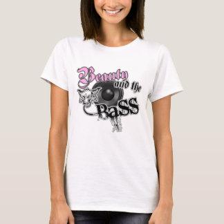 Beauty and the BASS Trance Electro techno Rave DJ T-Shirt