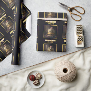 Beauty and the Beast Birthday Cake -  Wrapping Paper