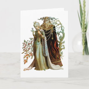 Beauty and the Beast Greeting Card