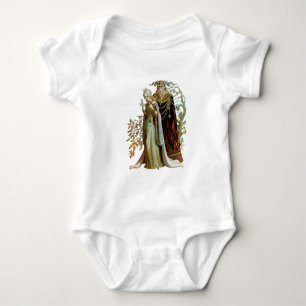 Beauty and the Beast  Infant Organic Baby Bodysuit