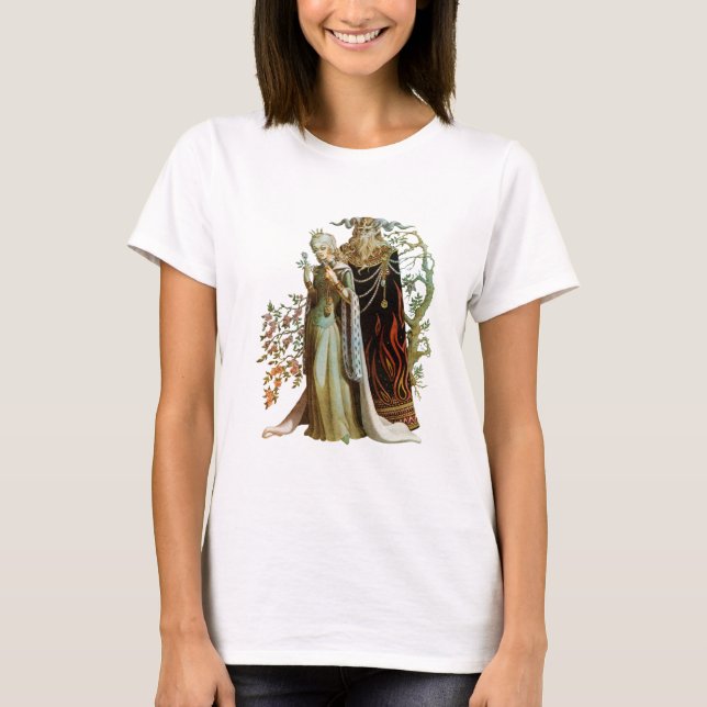 Beauty and the Beast Ladies T-Shirt (Front)