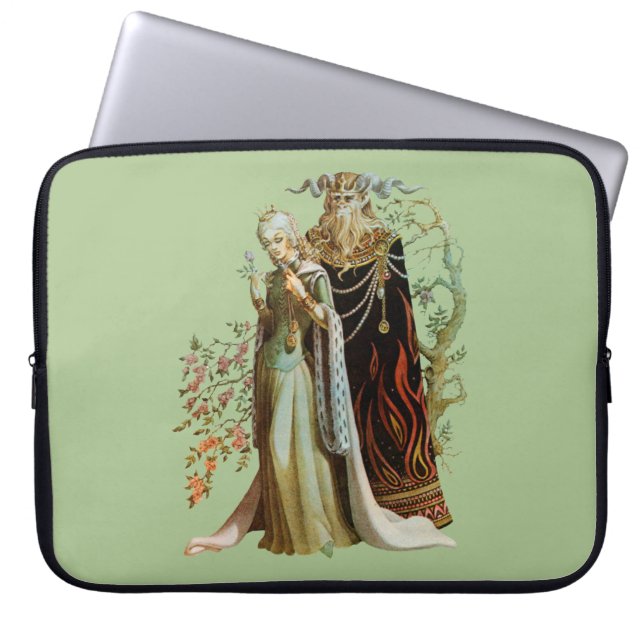 Beauty and the Beast Laptop Sleeve (Front)