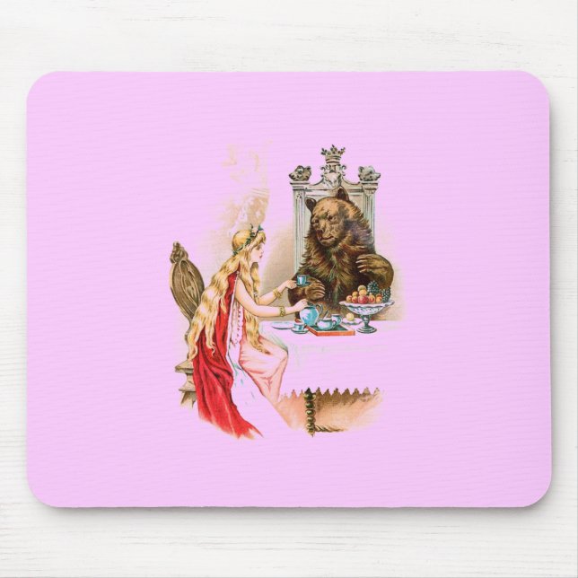 Beauty and the Beast Mouse Pad (Front)