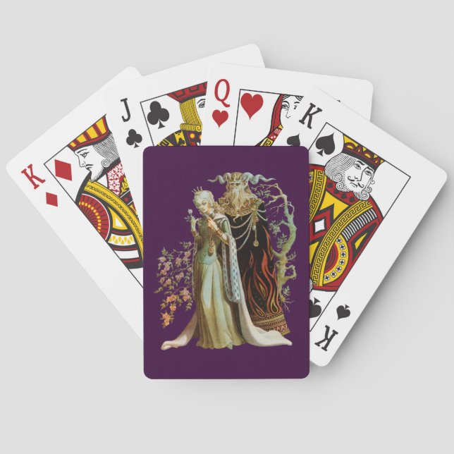 Beauty and the Beast Playing Cards (Back)
