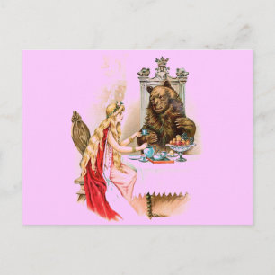 Beauty and the Beast Postcard