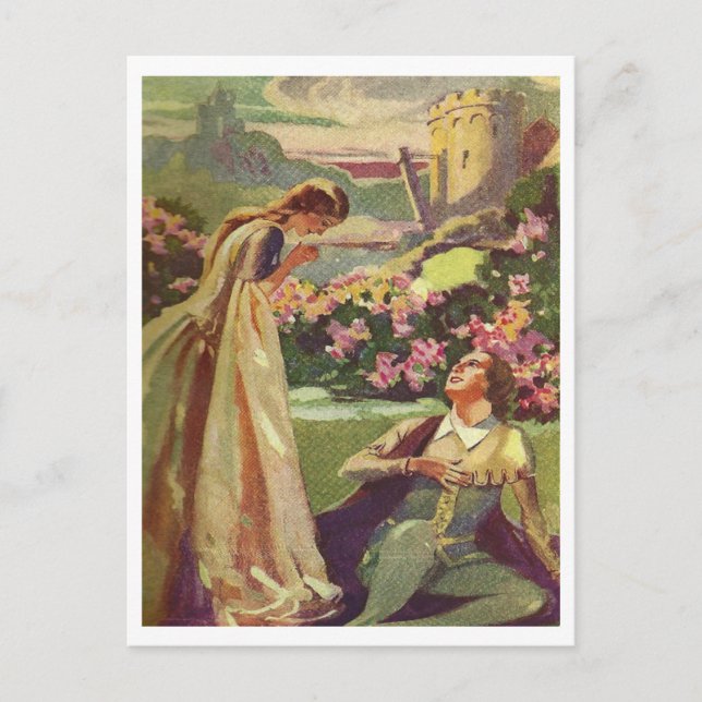 Beauty and the Beast Postcard (Front)