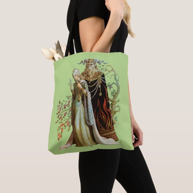 Beauty and the Beast Tote Bag (Close Up)