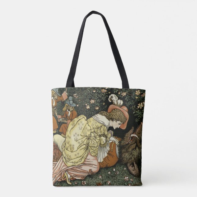 Beauty and the Beast Tote Bag (Back)
