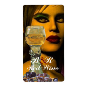 BEAUTY AND WHITE WINE GLASS Wine Tasting Party