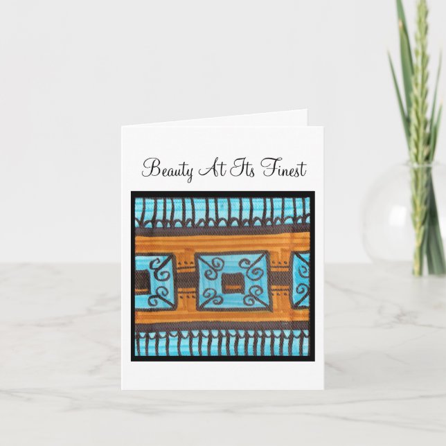 Beauty At Its Finest; I Love You Mum Classy Design Holiday Card (Front)