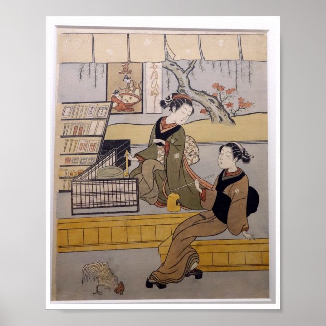 Beauty at the Toothpick Shop Old Artwork Poster (Front)