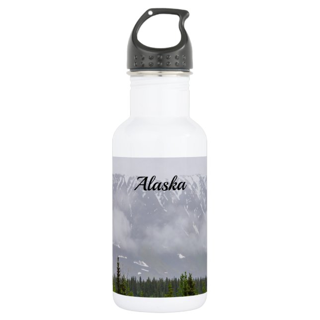 Beauty Behind The Clouds Water Bottle (Front)