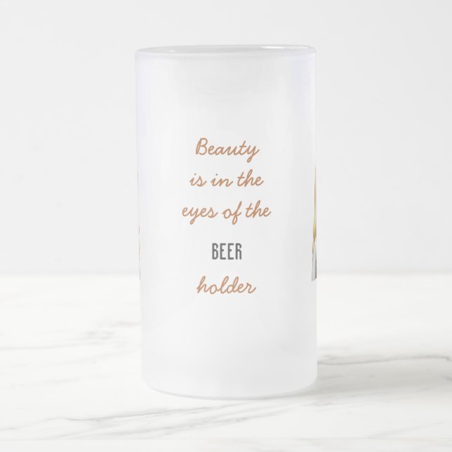 Beauty Beholder Beer Stein (Center)