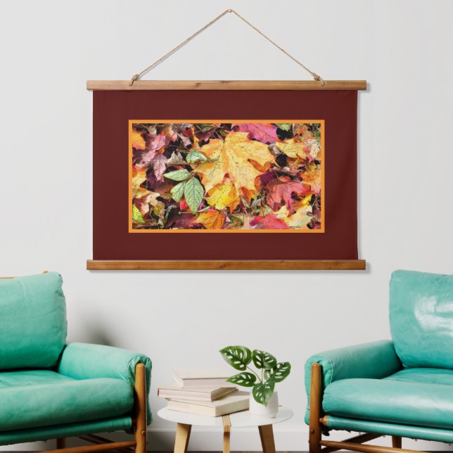 BEAUTY BENEATH OUR FEET/FALL LEAVES HANGING TAPESTRY (Living Room)
