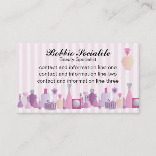 Beauty Bottles Business Card