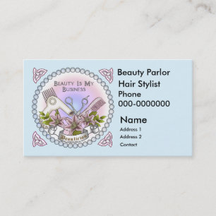 Beauty Business Beautician Appointment Card