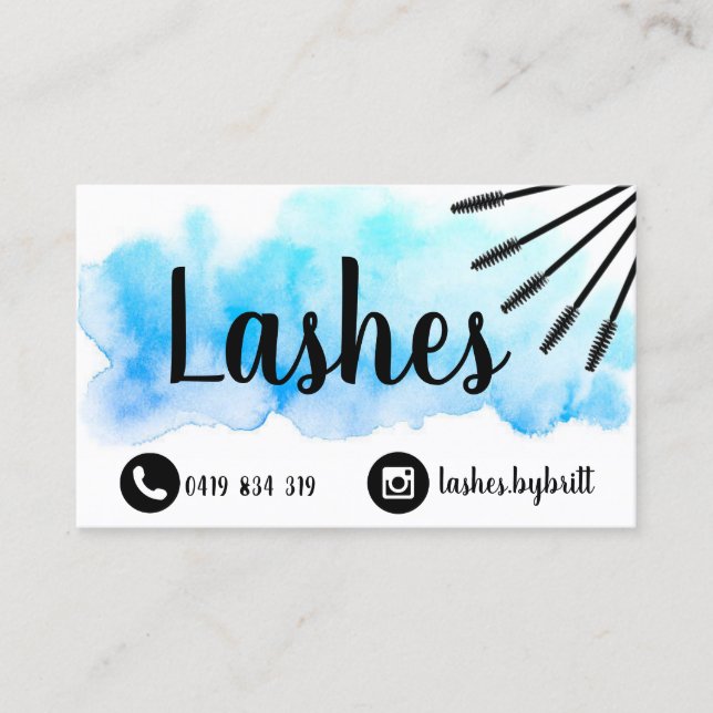 Beauty Business cards (Front)